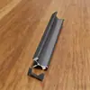 Manija Doble para Puerta de Armario, Manija de Aleación de Aluminio Embutida para Puerta de Armario