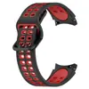 Fábrica para nuevo Samsung watch FE agujero correa deportiva de dos colores watch4567 correa de silicona de dos colores