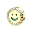 Broche con Taladro 15mm Hebilla de Aromaterapia Pinza para Aceite Esencial Mascarilla Bucal y Nasal Imán Multifuncional Fragancia Respiración Mini Expansión