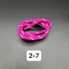 Serie Miu Cuerda Trenzada DIY de 5 mm Cuerda Redonda de Punto de Salto Colorida Cuerda para Bolso Intercolorido Ropa Cinturón Cuerda Sudadera Cordón para Zapatos