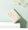 Nueva Cartera Pequeña Plegable Corta de Moda para Mujer, Compacta y Fresca Estilo Coreano Estudiante Linda Cartera de Dibujos Animados Estilo Delgado