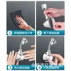Soporte de ducha sin perforaciones soporte para alcachofa de ducha artefacto fijo para boquilla soporte de baño manguera universal ajustable