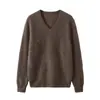 Novedades para Otoño/Invierno 26: Suéter básico de polar con cuello redondo, jersey de polar de cachemira de seda de morera, suéter de lana de corte holgado