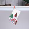 Bolsa de Regalo de Calcetines Pequeños de Navidad Calcetines de Navidad Bolsa de Dulces Decoraciones Bolsa de Regalo Colgante de Calcetines para Árbol de Navidad Bolsa de Navidad