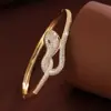 Suministro Exclusivo Transfronterizo de Pulseras de Serpiente de Zirconia Modelo Nuevo 2026 Pulseras Exquisitas de Alto Nivel Galvanizadas Joyería para Mujer Venta Directa del Fabricante