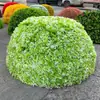 Decoración de Tapa de Alcantarilla de Planta Verde para Exteriores Bola de Planta Verde Planta Verde Simulada Bola de Hierba de Pino y Ciprés Bola de Hierba de Milán