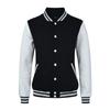 Uniforme de béisbol con forro polar, logotipo personalizado, suéter de cuello alto, uniforme de clase grupal, cárdigan de manga larga, ropa de trabajo, estampado y bordado.