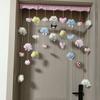 Cortina de Porta Nuvem Cortina de Porta Coração de Menina Cão Yugui Kulomi Amor Casa de Aluguel Decoração de Cabeceira Cortina de Porta Gatinho