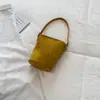 Bolso de axila para mujer 2026 nuevo otoño vintage gamuza Melard bolso de hombro bandolera cubo bolso para teléfono