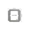 Paño de Limpieza Compatible Transfronterizo para Robot Limpiacristales Ecovacs W1/W2/Mini/Mini2/W880