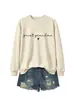 Sudadera interior casual y elegante simple para mujer, estilo europeo y americano, para la estación independiente de la lista de deseos de la bisabuela Amazon