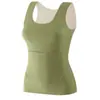 Chaleco Térmico para Mujer con Bolsillos, Corte Ajustado, Forro Polar, Engrosado, Tallas Grandes, Sin Costuras, Bolsillo Doble, Tejido Térmico, Cálido, para Otoño e Invierno