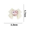 Popular online popular acessórios de unhas arco de coração de dragão oblíquo gravata borboleta linda menina amor diamante decorações de unhas atacado
