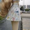 Roupas de Bebê Feitas à Mão para Bonecas BJD 1/3 de 60cm Roupas MJD Moda Roupas Casuais Colete Saia Plissada Saia Curta