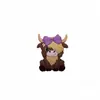 Serie Creativa de Helados de Animales Imanes para Refrigerador de Goma Suave de PVC Bloc de Notas Pegajosas de Dibujos Animados Lindos Clips para Fijar Papeles de Examen