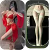 2025 Nova Lingerie Sexy Vestido de Festa Traje Antigo Dinastia Han Tamanho Plus Conjunto Princesa Exótica Xishi Peça Única Dropshipping