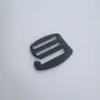 Suministro directo de fábrica hebilla de nueve palabras de aluminio de aviación metálico de 25 mm accesorios de ferretería para equipaje hebilla de 9 palabras Blanco niebla oxidación