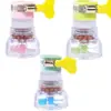 Cabezal a prueba de salpicaduras para grifo, purificador de agua extendido, rociador para grifo de cocina, ahorro de agua, boquilla de filtro giratoria
