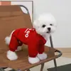 Roupas para Pets, Roupas para Cachorros, Vestuário para Pets, Roupas de Quatro Patas para Outono e Inverno, Roupas de Lã, 25 Moletom Dinâmico de Quatro Patas