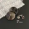Remaches en Forma de Cruz, Tachuelas de Calavera, Correas para Bolsos, Materiales y Accesorios de Metal Punk Hechos a Mano para Ropa de Motociclista y Club Nocturno