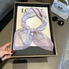 Pañuelo Cuadrado Estilo Nuevo 2026 con Diseño Floral Cachemir, Bufanda de Cuello Transpirable de Algodón y Lino Artística y Fresca, Protector de Cuello Suave y Amigable con la Piel