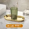 Copo de enxaguante bucal de luxo leve, copo de lavar, copo de água para escova de dentes, copo de dente, pacote combinado para dormitório estudantil, copo simples para casal de família
