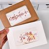 Agite o som do mesmo cartão de felicitações de chama criativa envelope de queima cartão diy presente de aniversário presente avançado essencial rede vermelha