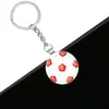 Al por mayor Copa del Mundo Pequeños Regalos Colgante de Zapato de Fútbol de Simulación de Metal Llavero Souvenir de Equipo Llavero de Fútbol