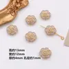 Acrílico Arena Movediza Estampado en Caliente Retro Dorado Cuentas Sueltas diy Pendientes Caseros Cadena para Teléfono Móvil Colgante Accesorios de Joyería Materiales