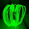 Fita de LED ultra fina luz fria fita de LED redonda bateria USB pode ser cortada modelo DIY brinquedo roupas