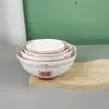 Prato Tigela de Cerâmica Household com Caractere Festivo Chinês Abençoado Tigela de Arroz Prato de Louça Alto Valor de Beleza Casamento Inauguração de Casa Tigela