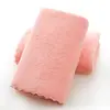Toalha de Renda Veludo de Fibra de Alta Densidade Toalha de Rosto Absorvente Exportação Logo Bordado 35*75 Presente Absorvente Secagem Rápida