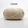 Hilo de Algodón de Leche de 4 Hebras para Bebé para Tejer Bufanda a Mano, Ovillo de Hilo Medio Grueso, Manta, Hilo para Crochet DIY, Kit de Materiales para Tejer Hecho a Mano