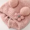 Gorro de Bebé Otoño e Invierno Gorro de Felpa Gorro Baotou para Bebé Cálido para Bebé Niño Niña Invierno Súper Lindo 0-6-12 Meses