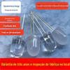 Índice de reprodução de cor RA CRI80/90/95/97/98 destaque f10/f8/8mm lâmpada LED plug-in cabeça redonda branca