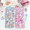 Pegatinas Divertidas Flotantes 3D de Dibujos Animados Diamantes de Cristal Pegatinas Decorativas para Niños Pegatinas 3D Pegatinas Relieve Lindas para Niñas