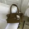 Bolsa Simples para o Dia a Dia Bolsa Plissada Fashion 2025 de Ombro e de Mão Estilo Coreano Nicho Bolsa de Axila Feminina Grande Capacidade Bolsa Fashion