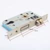 Cuerpo de cerradura de puerta interior con cojinete de acero inoxidable, tamaño pequeño 50, tamaño grande 50, tamaño grande 58, cuerpo de cerradura de puerta interior universal