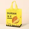 Bolsas no tejidas hechas a medida para cadenas de fruterías, bolsas de regalo navideñas con capacidad de carga de 20 kg, bolsas hechas a medida para obsequios
