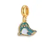 Colgante para Pulsera DIY Transfronterizo Hilo Decorativo Estilo Vacaciones en el Mar Tiburón Concha Colgante Hecho a Mano Encanto