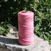 2mm colorido fio de algodão corda de algodão encadernação corda de ligação fio de algodão trançado corda artesanal DIY decorativa corda tapeçaria trançada corda