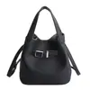Bolsa Cesta de Verduras Portátil de Gama Alta para Mujer 2026 Nueva Moda Retro Bolso Cubo para Viajes al Trabajo y Uso Casual Bolso Cruzado para Madre e Hija