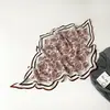 Lenço de Seda Estampado Levemente Luxuoso para Mulheres, Lenço Triangular, Lenço Triangular Decorativo de Seda, Lenço de Pescoço, Xale, Atacado