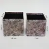 Balde Abraço de Flores Balde de Flores Prata Buquê Popular de Balões de Aniversário Kit de Material DIY Caixa Floral Três Peças Caixa de Presente