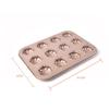 Molde para Pastel Qiantuan Seiko Acero al Carbono Horneado Pétalos Bandeja para Hornear Molde DIY Horneado Bandeja Pequeña para Hornear Juego para el Hogar