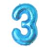 Globos de Papel de Aluminio de 17 Pulgadas con Números y Letras Decoraciones Decoraciones para Fiesta de Cumpleaños Decoraciones de Atmósfera para Eventos Accesorios Venta al por Mayor