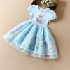 Vestido para Niñas 2026 Moda de Verano Ropa Infantil Temática de Frozen Vestido de Princesa Elsa Vestido de Bebé Elsa
