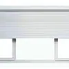 Fabricante Original Puerta Enrollable Eléctrica Juego Completo Antirrobo y Resistente al Viento Doble Capa Espesada Aleación de Aluminio Acero Puerta Enrollable