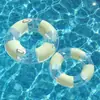 Flotador de natación estilo minimalista, flotador de vacaciones, piscina para bañarse y jugar, flotador infantil de lentejuelas, tumbona de moda, piscina de pelotas oceánica
