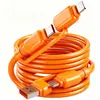 Cabo de Dados de Silicone Quatro em Um Pd240W Carregamento Rápido de Baixa Temperatura Adequado para Celular Huawei Apple Samsung Honor Cabo de Carregamento